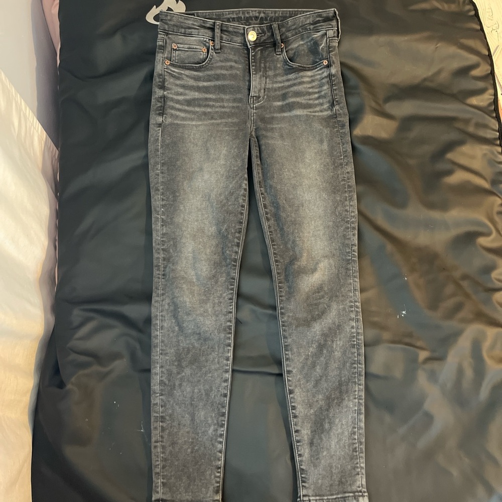 American Eagle Outfitters Charcoal Denim Jeans